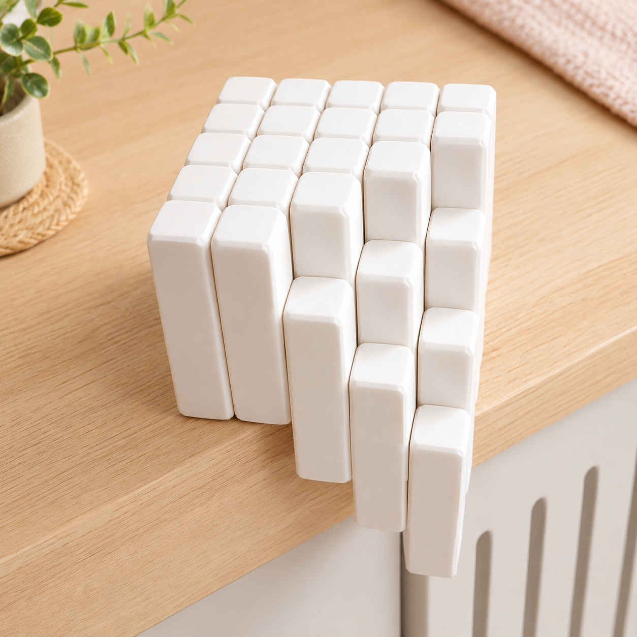 Cubo Giratório Sensorial 3D – Brinquedo Fidget Modular para Relaxar e Decorar