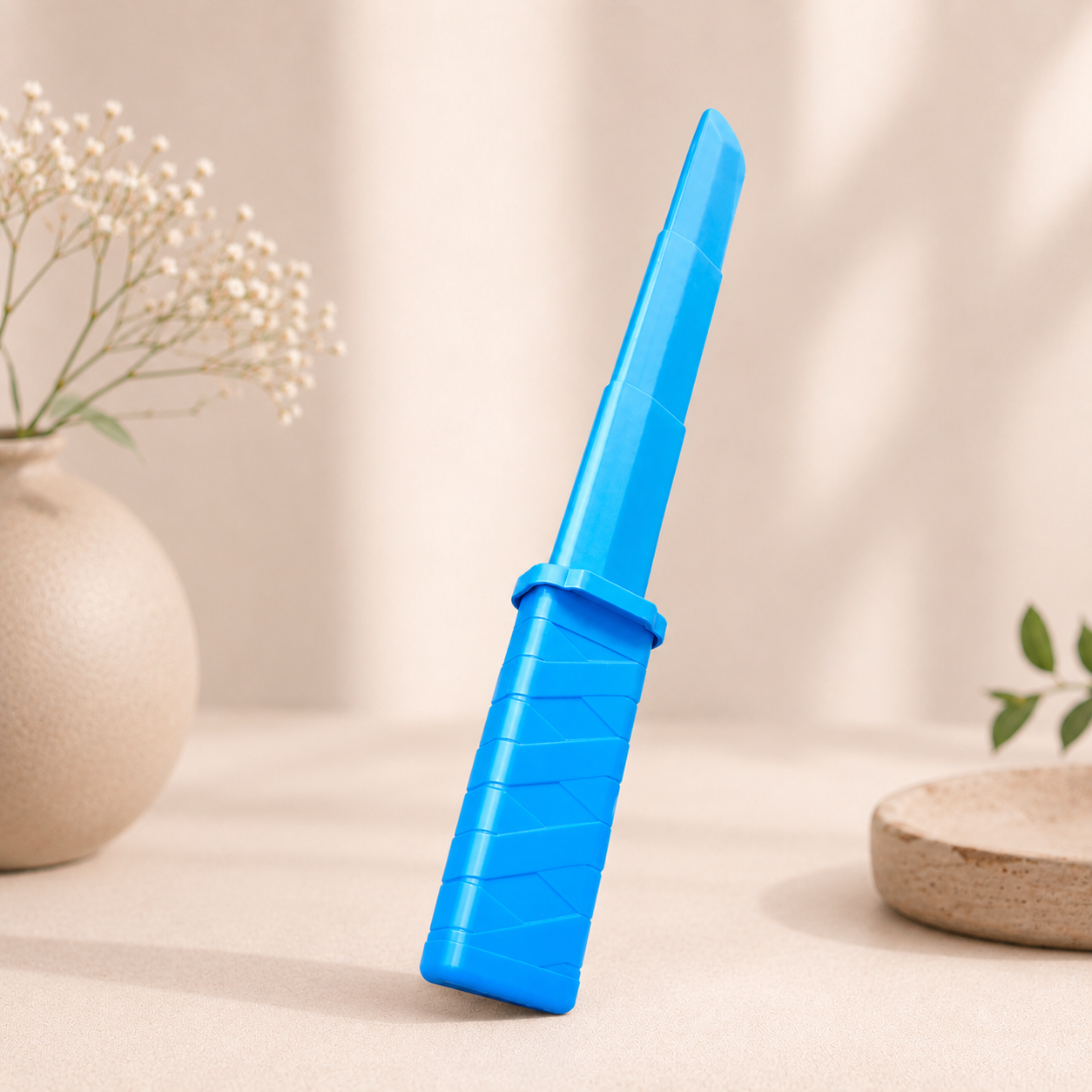 Mini Katana Retrátil 3D – Espada de Brinquedo Articulada para Cosplay, Fantasia e Decoração