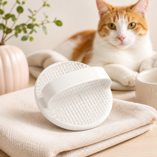 Escova Massageadora Pet para Remoção de Pelos – Pente de Banho e Carinho para Gatos e Cães