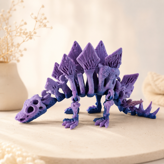 Dinossauro Flexi Articulado  – Brinquedo Sensorial 3D Decorativo